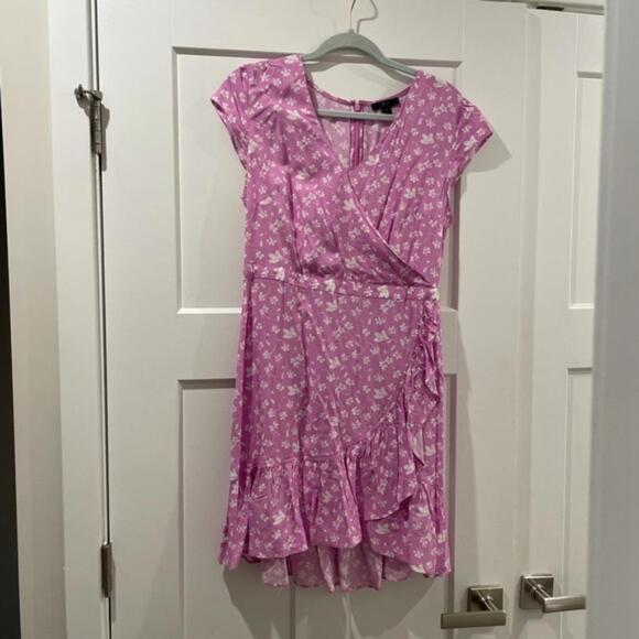 J. Crew Dresses & Skirts - Lilac Floral Wrap Dress